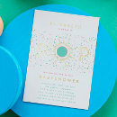 Search for blue confetti invitations Boy or girl