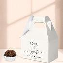 Search for sweet box weddings Love is sweet