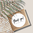 Search for professional thank you stickers Modern