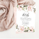 Search for one hundreth invitations Watercolor