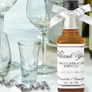 Search for wedding bottle labels Thank you