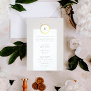 Search for circle wedding invitations Modern