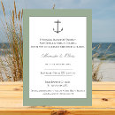 Search for anchor wedding invitations Simple