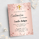 Search for rose confirmation invitations Elegant