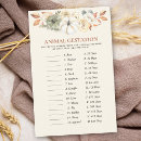 Search for animal baby shower games Mother to be