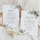 Search for elegant floral wedding invitations All in one