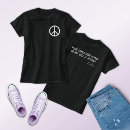 Search for peace sign tshirts Typography