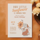 Search for sunflower birthday invitations Our little sunflower
