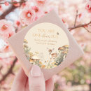 Search for deer birthday stickers Fawn