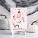 Search for pink halloween birthday invitations Spooky one birthday