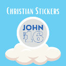 Search for john 3 16 scripture stickers Jesus