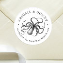 Search for love address stickers Bridal shower