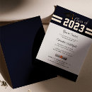 Search for rose gold and navy blue invitations Chic