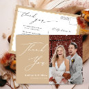 Search for chic wedding postcards Thank you