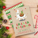 Search for fa la la la la invitations Modern