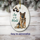 Search for german shepherd dog christmas tree decorations Cute