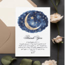 Search for celestial thank you cards Moon