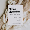 Search for free drinks save the dates Save our date