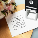 Search for bold rubber stamps Square