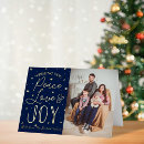 Search for love and joy christmas cards Stylish