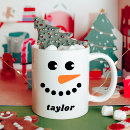Search for snowman for kids mugs Hot chocolate