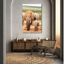Search for elephant painting canvas prints Nature