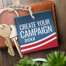 Search for election key rings Red white blue