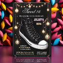 Search for fashion show party invitations Black