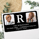 Search for monogram graduation return address labels Graduate