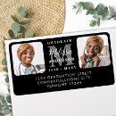 Search for photo return address labels Graduation