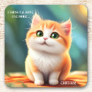 Search for funny cat coasters Humour