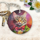 Search for cat portrait key rings Kitty