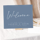 Search for dusty blue wedding signs Script