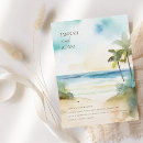 Search for palm tree wedding invitations Coastal