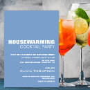 Search for blue cocktail party invitations Minimalist
