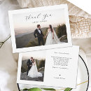 Search for stylish minimalist cards Bride and groom