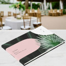 Search for tropical guest books Palm leaf