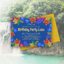Search for hawaiian luau birthday invitations Hibiscus