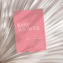 Search for pink rose baby shower invitations Pink and white