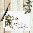 Search for greenery wedding thank you cards Botanical