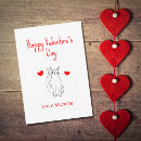 Search for cartoon valentines day cards Cat