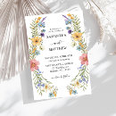 Search for wildflower wedding invitations Rustic