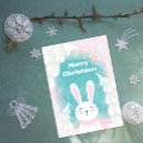 Search for cute bunny christmas cards Winter