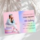 Search for eleventh birthday invitations Pink