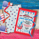 Search for all american bbq invitations Rustic
