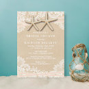Search for starfish bridal shower invitations Beach