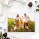 Search for grateful christmas cards Typography