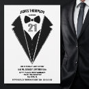Search for bow tie birthday invitations Tuxedo