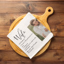 Search for anniversary tea towels Wife