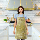 Search for monogrammed for women aprons Gold